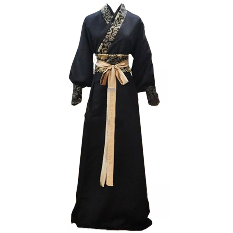 古装男汉服侠客书生演出服毕业拍照班服古代唐装舞台影视剧服装
