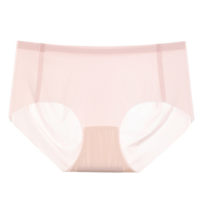 一片式无痕冰丝薄款内裤女3D提臀