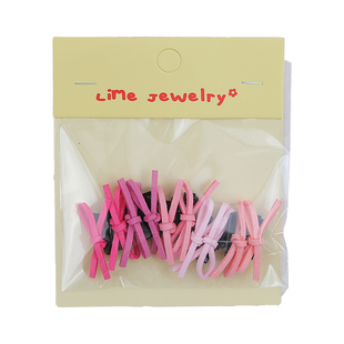 粉色蝴蝶结头饰儿童发夹女童夹子新款漂亮宝宝发卡甜美迷你发饰