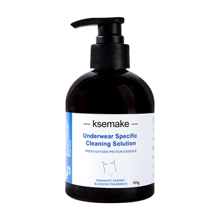 克丝漫内衣清洗液抑菌除臭深层清洁强力去污渍血渍内衣洗衣液300g
