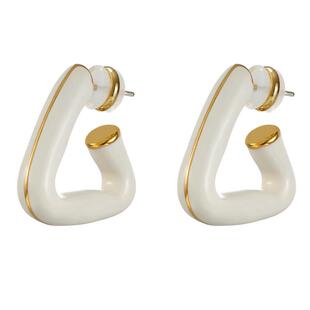 欧美ins小众三角形耳环气质百搭时尚滴油耳饰轻奢高级感张嘉倪