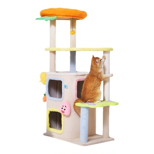 喵小元|猫爬架家用不占地猫抓架大猫专用通天柱猫抓板耐磨不掉屑