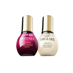 瑞士Declare迪凯莉早晚抗皱保湿精华套装 焕采面精华护肤正品礼物