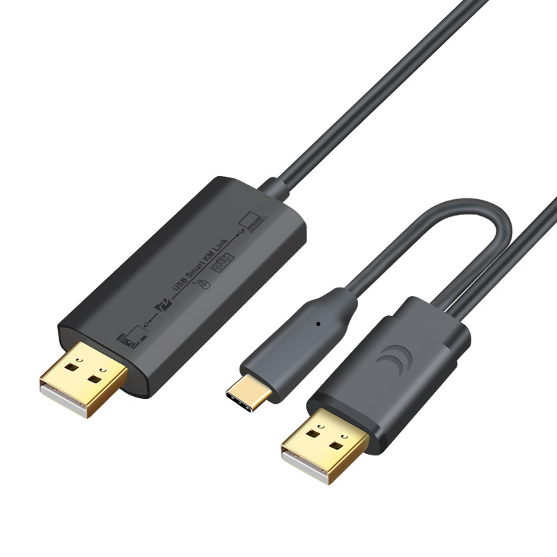 高速USB3.0对拷线键盘鼠标共享