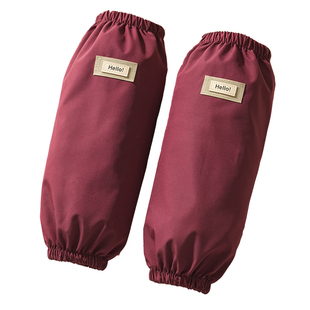 防泼水袖套厨房办工作室家务套袖女烧饭护袖男秋冬羽绒服防脏耐磨