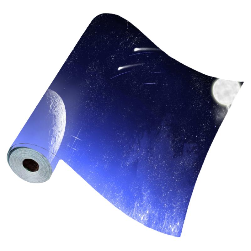 宇宙星空自粘贴画墙纸贴纸壁纸
