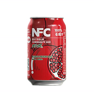 【新品上市】100%NFC石榴汁320ml装软籽石榴果汁饮料健康喝的放心