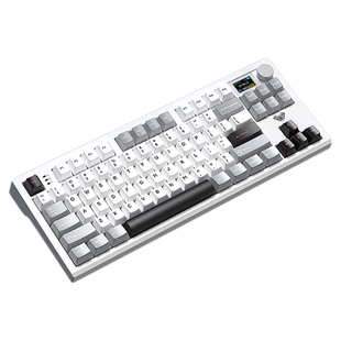 狼蛛F2087机械键盘客制化三模无线蓝牙电脑游戏电竞专用pro高颜值