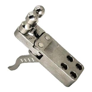 弹弓射程远弹弓扳机不锈钢开合器散放器配件自动复位两轴联动