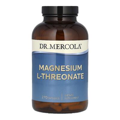 香港直发Dr.Mercola苏糖酸镁膳食补充剂促进肠道蠕动减压270粒