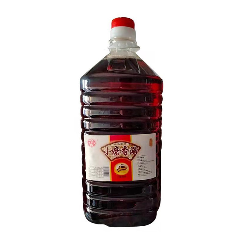 小磨纯正香油商用正宗火锅油碟芝麻香油 家用芝麻油5斤装大桶
