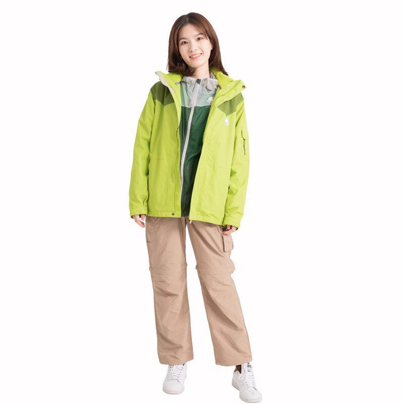 成人户外冲锋衣速干衣三合一韩版加厚男士登山服运动外套保暖外套