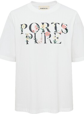 PORTSPURE短袖休闲印花T恤