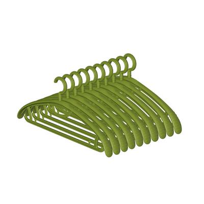 【宽肩不鼓包】复古绿衣架家用