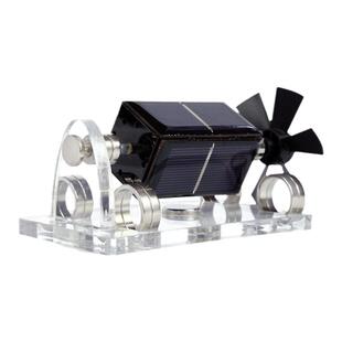 磁悬浮太阳能电动机 创意磁悬浮摆件 扇叶科学礼品 斯塔克科技!