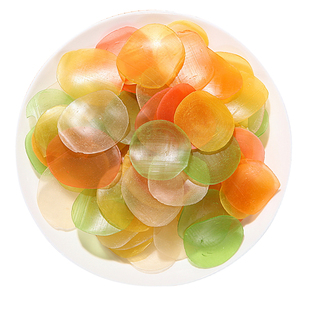 虾片自己炸蟹味油炸虾片白色网红小吃怀旧膨鲜化休闲零食大包