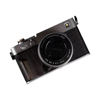 富士XE5实木手柄防滑贴握感好