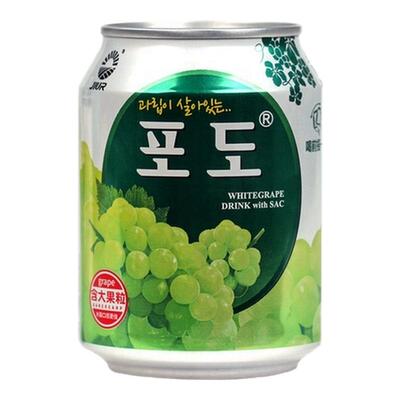 九日果粒葡萄汁饮料238ml×4罐