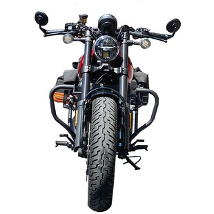 适用春风450CLC护杠改装件保险杠边包折叠靠背货架防摔杠护杠改装