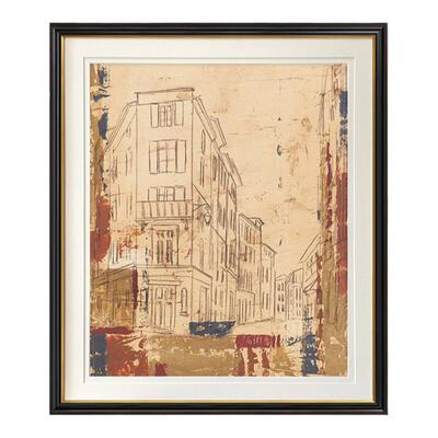 美式风玄关卧室沙发客厅装饰画
