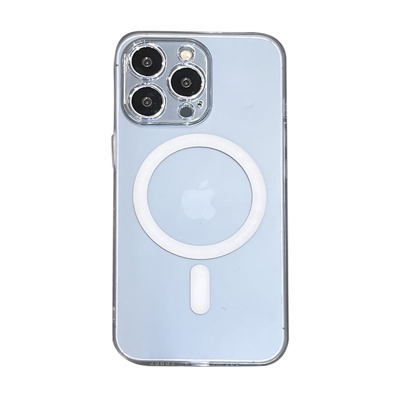 磁吸玻璃适用iphone16promax苹果15手机壳14磨砂透明13无线充电12保护套plus全包Magsafe新款高级感时尚男女