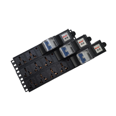 pdu电源机柜插座工业空开接线板