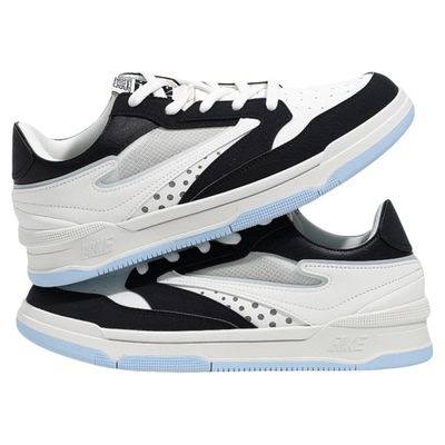 鸿星尔克男鞋2025新款秋冬轻便板鞋男款青少年复古撞色休闲运动鞋