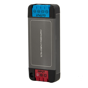 超薄窄扁细长条微小体积灯带变压器AC110V~220V转24V广告灯箱电源