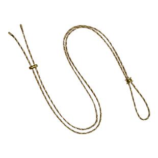 洪菁手作 2.0三花线玉石黄金吊坠挂绳四股项链绳男女通用款