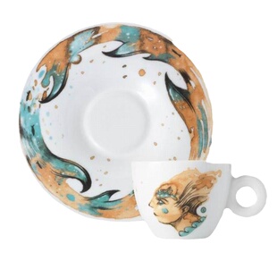 意大利illy咖啡杯 2018年典藏礼盒Petrone咖啡涂鸦 正版现货