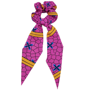 鬼灭之刃大肠发圈飘带丝巾头饰动漫周边堕姬cos蝴蝶忍宇髓天元新