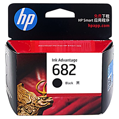 惠普682原装黑色墨盒2776打印机