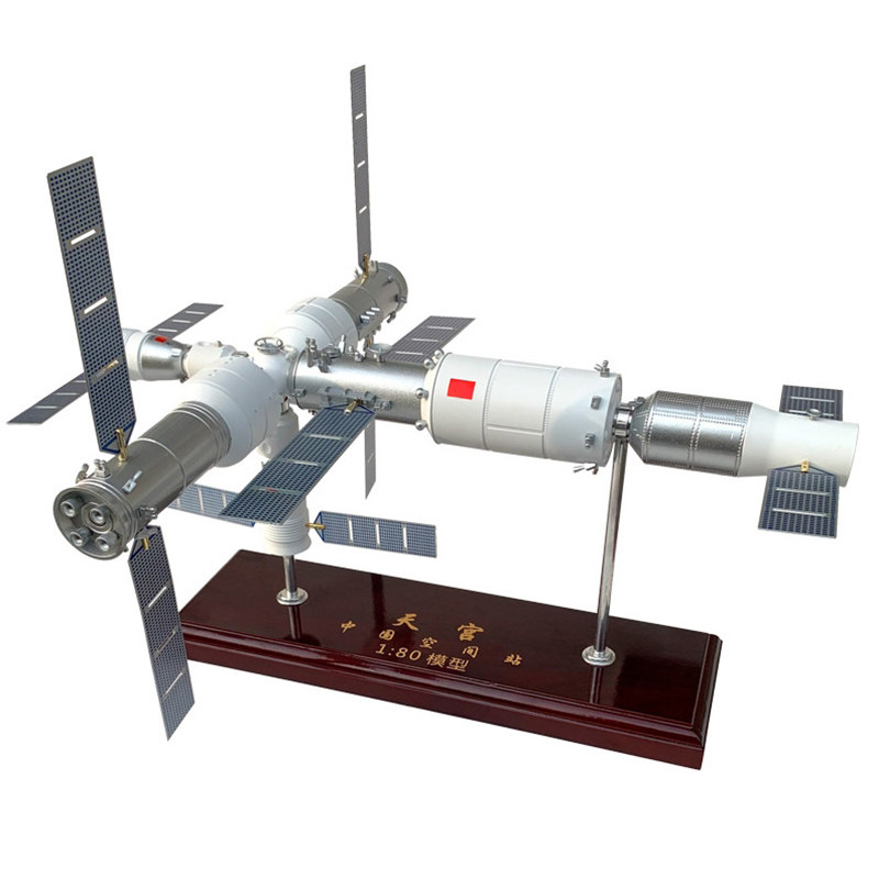 中国空间站仿真合金益智教学模型