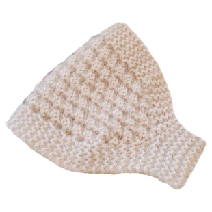 冬季白发护耳包头带宽头巾围脖新款针织秋冬帽子毛线保暖头套发带