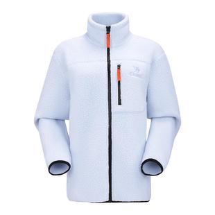 骆驼户外抓绒衣羊羔绒外套男女同款双面加绒保暖抗静电冲锋衣内胆