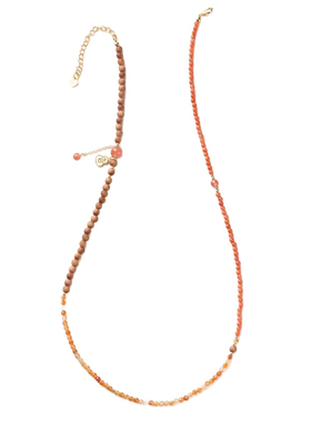 新中式天然南红葫芦轻奢锁骨链