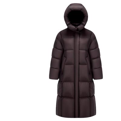 长款羽绒服波司登休闲可脱卸帽