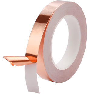 铜箔胶带单面导电反射电磁波屏蔽抗干扰耐高温防辐射接地静电释放