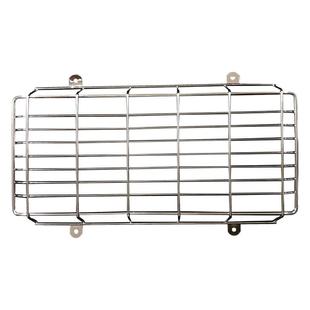 学校消防防护网 疏散指示牌防护罩安全出口保护罩防撞网304不锈钢