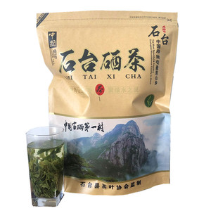 2025年新茶石台硒茶绿茶牯牛降野茶仙寓山茶口粮茶500g买4送1包邮