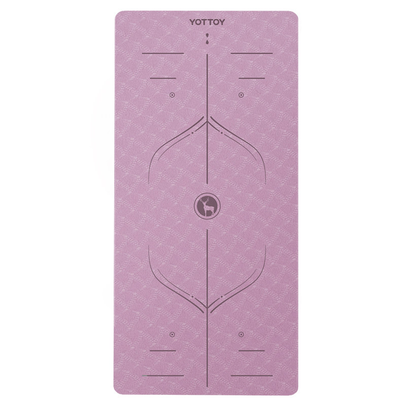 YOTTOY瑜伽垫健身垫家用防滑减震静音加厚2026新款加大加宽午睡垫
