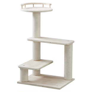 大型猫爬架通天柱猫窝猫树一体实木跳台太空舱猫爬架自由搭配定制