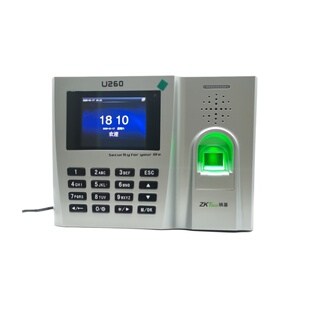 熵基中控U260指纹ID刷卡考勤机工厂员工打卡机定制繁体BS云服务器