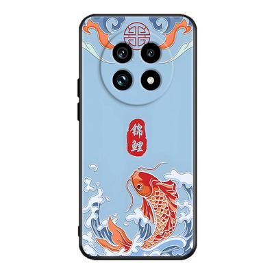 秋昊适用于realme13pro+男女手机壳oppo真我13pro+软硅胶手机壳rmx3920轻奢高级感6.7寸山水画opop全包防摔保