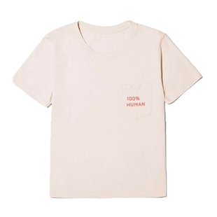 Everlane the Human宽松短袖T恤女圆领纯棉学生情侣男女同款