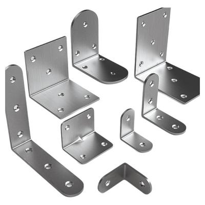 角码不锈钢三角铁支架连接件片90度直角固定器加固五金l型层板托t