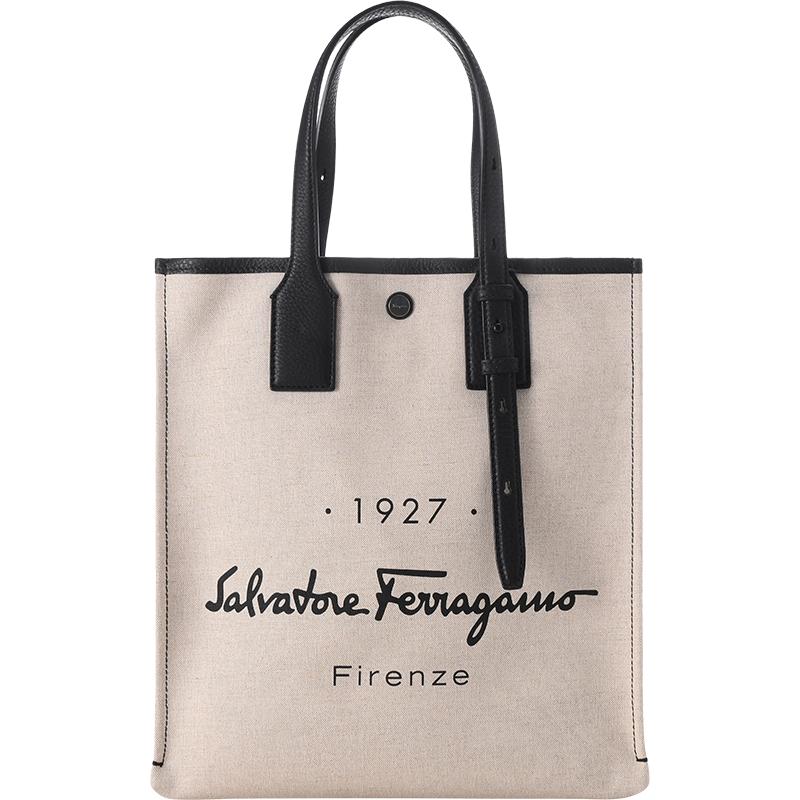 自营手提单肩包购物袋Ferragamo