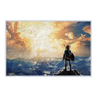 塞尔达传说王国之泪switch游戏2硅藻泥地垫防滑玄关浴室门口脚垫