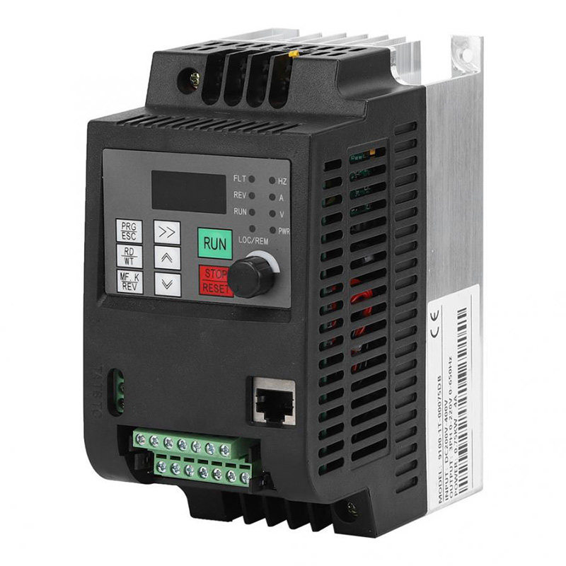 nflixin 变频器380v 0.75 1.5-22kw 220v单相三相电机调速器 风机