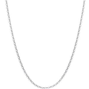 明牌珠宝铂金O字链 PT950项链白金女士锁骨链素链礼物计价BFR0115